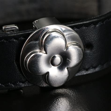 clover bracelet louis vuitton|louis vuitton black leather bracelet.